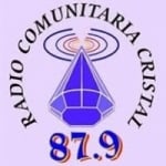 Logo da emissora Rádio Cristal 87.9 FM