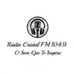 Logo da emissora Rádio Cristal 104.9 FM