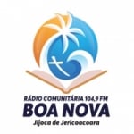 Logo da emissora Rádio Boa Nova 104.9 FM