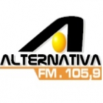 Logo da emissora Rádio Alternativa 105.9 FM