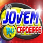 Logo da emissora Rádio Jovem Cap 104.9 FM