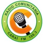 Logo da emissora Rádio Caraí 106.3 FM