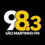 Logo da emissora Rádio São Martinho 98.3 FM