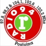 Logo da emissora Radio 94 91.1 FM