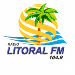 Logo da emissora Rádio Litoral 104.9 FM