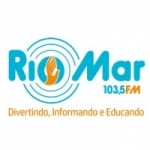 Logo da emissora Rádio Rio Mar 103.5 FM