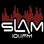 Logo da emissora Radio Slam 101.1 FM