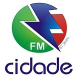 Logo da emissora RÃ¡dio Cidade 87.9 FM