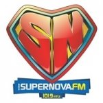 Logo da emissora Rádio Supernova 101.9 FM