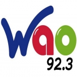 Logo da emissora Radio WAO 92.3 FM