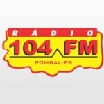 Logo da emissora Rádio Opção 104 FM