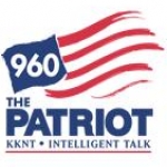 Logo da emissora KKNT 960 AM The Patriot