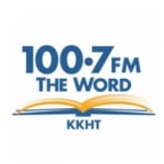 Logo da emissora KKHT 100.7 FM