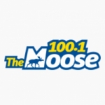 Logo da emissora Radio CJCD Moose 100.1 FM