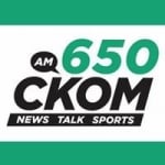 Logo da emissora Radio CKOM 650 AM