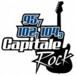 Logo da emissora Radio CHGO Capitale Rock 104.3 FM