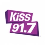 Logo da emissora Radio CHBN Kiss 91.7 FM