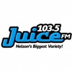 Logo da emissora Radio CHNV Juice 103.5 FM