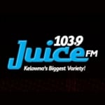 Logo da emissora Radio CJUI Juice 103.9 FM