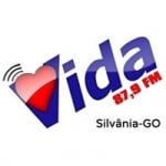 Logo da emissora Rádio Vida Silvânia 87.9 FM