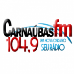 Logo da emissora Rádio Carnaúbas 104.9 FM