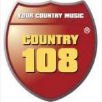 Logo da emissora Country 108 FM