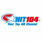 Logo da emissora HIT 104.0 FM