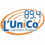 Logo da emissora L'Unico 89.4 FM