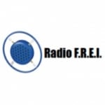 Logo da emissora F.R.E.I 96.2 FM