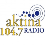 Logo da emissora Radio Aktina 104.7 FM