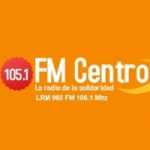 Logo da emissora Radio Centro 105.1 FM