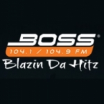 Logo da emissora Radio Boss 104.1 FM