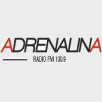 Logo da emissora Radio Adrenalina 100.9 FM