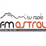 Logo da emissora Radio Astral 93.7 FM 107.1 FM