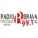 Logo da emissora Radio Brava 99.1 FM