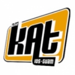 Logo da emissora KGUM The Kat 105.1 FM
