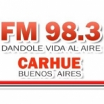 Logo da emissora Radio Carhue 98.3 FM