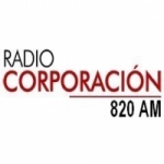 Logo da emissora Radio Corporación 820 AM