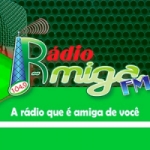 Logo da emissora Rádio Amiga 104.9 FM