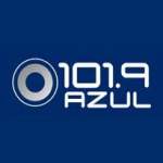 Logo da emissora Radio Azul 101.9 FM