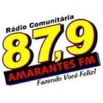 Logo da emissora Rádio Amarantes 87.9 FM