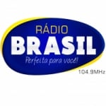 Logo da emissora Rádio Brasil 104.9 FM