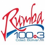 Logo da emissora Radio Rumba 100.3 FM