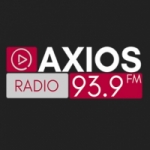 Logo da emissora Radio Axios 93.9 FM