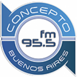 Logo da emissora Radio Concepto 95.5 FM