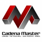 Logo da emissora Radio Cadena Master 103.5 FM