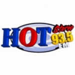 Logo da emissora Radio Hot Stereo 93.5 FM