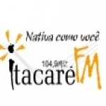 Logo da emissora Rádio Itacaré 104.9 FM