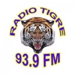 Logo da emissora Radio Tigre 93.9 FM