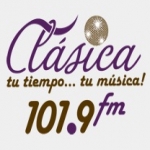 Logo da emissora Radio Clásica 101.9 FM